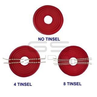 Spider RED 7.5"/ 190mm - 2"/51mm nomex progressivi doppio strato - tinsel a scelta