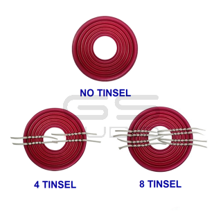 Spider RED 7.5"/ 190mm - 3"/76mm nomex progressivi doppio strato - tinsel a scelta