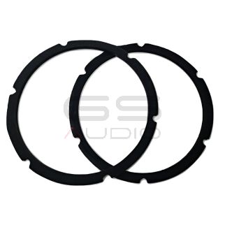 Coppia 250 mm bordo FOAM MORBIDO cestello 6 fori (kit 2 woofer)