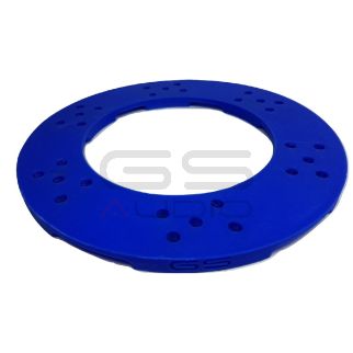 Distanziale magnete/cestello 160mm piccolo - universale fori multipli - altezza 9/15mm