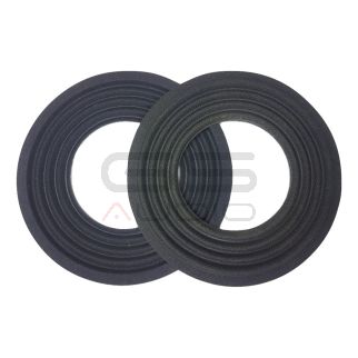 Coppia spider 130mm - 66mm lineare altezza 3.5mm morbido per woofer