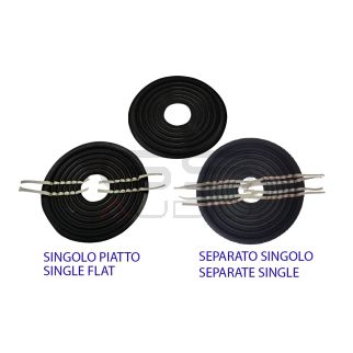Spider 180mm nomex nero -bobina 50/61/65/76/100 mm lineare alta rigidità +tinsel