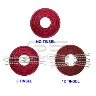 Spider RED 8.5"/212 - 4"/100 mm nomex progressivi doppio strato - tinsel a scelta