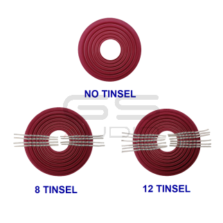 Spider RED 8.5"/212 - 2.5"/62mm nomex progressivi doppio strato - tinsel a scelta