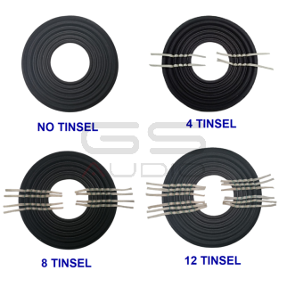 Spider BLACK 8"/ 203mm - 4"/100mm nomex progressivi - tinsel a scelta