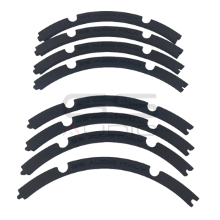 Coppia 300mm bordo FOAM 4settori (H7.5)- per cestello 8 fori - logo GS Audio Italy