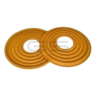 Coppia Spider 100 - 33/38/50mm altezza 3 mm lineari morbidi per woofer alta efficienza