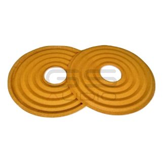 Coppia Spider 105 - bobina 26/38/50mm altezza 2 mm lineare morbido per woofer