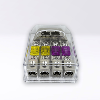 Portafusibile GS Audio AFS 4 vie IN:1x70 OUT:4x35