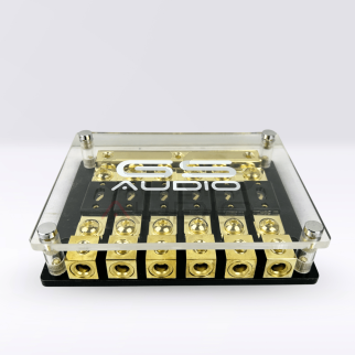 Portafusibile GS Audio ANL IN:3x70 OUT:6x70 | Positivo 6 Vie