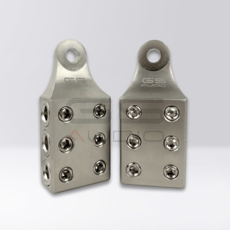 Morsetti Batteria GS Audio (+/–) con Distribuzione 6 Cavi | 6x50mmq