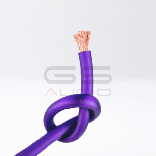 Cavo CCA 1x50mm² (ext 13,8mm Ø) Morbido | Guaina Viola (al metro)