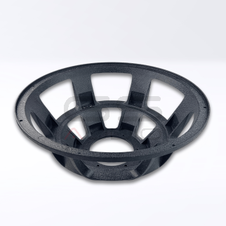 Cestello Nero TC Ruvido 15" / 380mm - per Spider 10" / 253mm - Alta Escursione