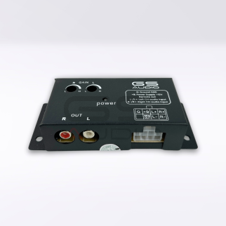 Convertitore di Linea 2 Canali Attivo GS Audio – High/Low Level RCA | Uscita Remote