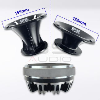 Gs Audio TW75 - Driver 0.6-14kHz, 8 Ohm, 200 WRMS - Viti 4x102mm | Trombe Opzionali