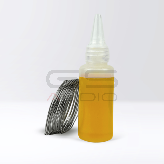 Kit Flussante + Stagno 30ml | Per saldatura bobine, alluminio, tinsel