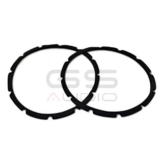 Coppia 300 mm bordo FOAM MORBIDO cestello 12 fori (kit 2 woofer)
