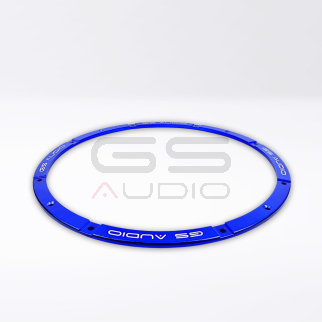 Ghiera Bordo Alluminio BLU 15"/38cm | Rinforzo Subwoofer