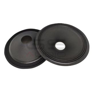 Coppia cono carta 6" / 155 mm - sospensione tela tripla onda - bobina 32 mm