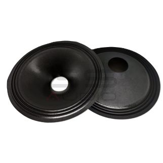 Coppia cono carta 8"/200mm - sospensione tela tripla onda bobina 40 mm