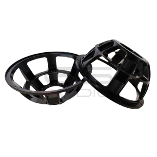 CESTELLO NERO TC 15"/ 380mm - spider 10"/ 250mm per alta escursione