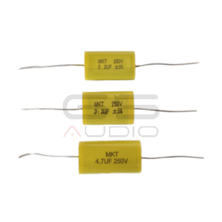 Condensatore poliestere MKT 2.2 3.3 4.7uF 250V a basso ESR