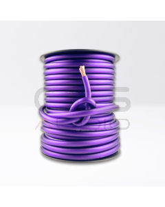 Bobina 50mt - Cavo CCA 1x50mm² (ext 13,8mm Ø) Morbido | Guaina Viola 