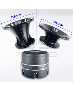 GS AUDIO Driver DR9090NEO 0.6–8kHz, 2x16 Ohm, 400 WRMS – Viti 4x102mm | Trombe Opzionali 122/66mm