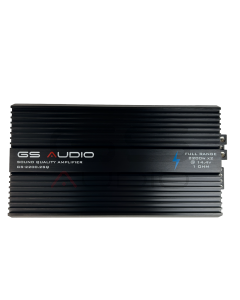 Gs Audio Amplificatore Full-Range GS-2200.2 SQ - 2*2200 Wrms @1ohm