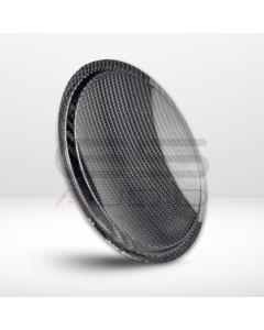 Parapolvere Concavo in Carbonio GS Audio - Diametro 180mm
