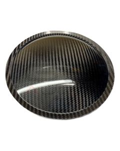 Parapolvere Carbonio e fibre 9.5"/240mm - lucido - liscio - colore a scelta